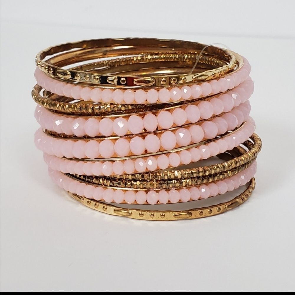 Bracelet Pink Gold Boho Fashion Jewelry  Bohemian‎